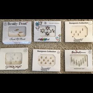 Indian Bindi Jewel face Stickers